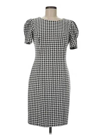 Pre-owned Andrew Marc Casual Dress In Gray