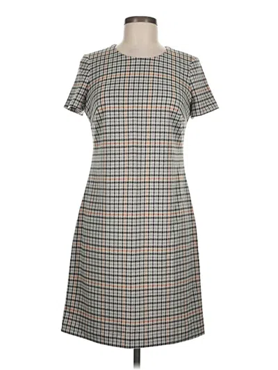 Pre-owned Andrew Marc Casual Dress In Gray