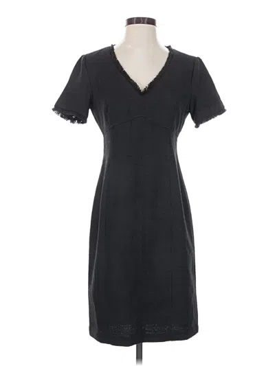 Pre-owned Andrew Marc Casual Dress In Gray