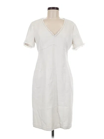 Pre-owned Andrew Marc Casual Dress In Ivory
