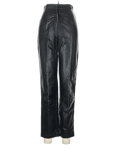 Pre-owned Andrew Marc Casual Pants In Black