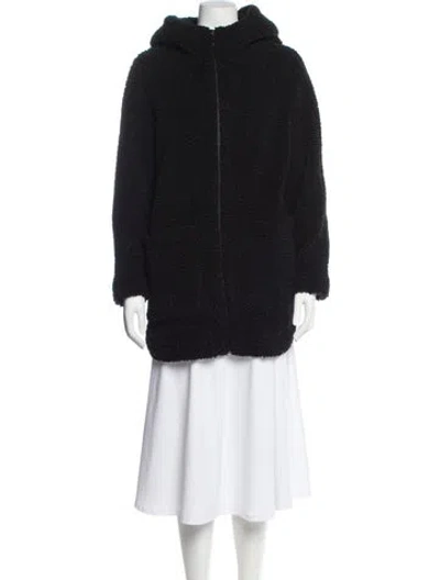 Pre-owned Andrew Marc Coat In Black