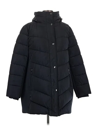 Pre-owned Andrew Marc Coat In Black