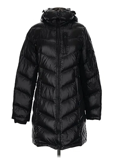 Pre-owned Andrew Marc Coat In Black