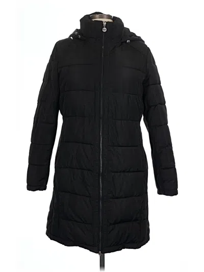 Pre-owned Andrew Marc Coat In Black