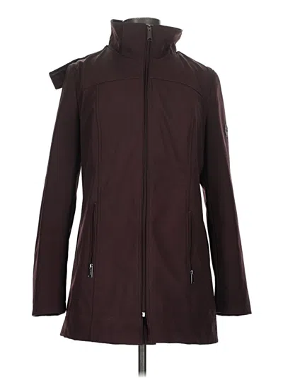 Pre-owned Andrew Marc Coat In Burgundy