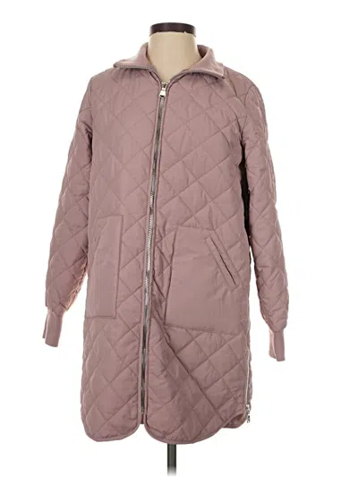 Pre-owned Andrew Marc Coat In Pink