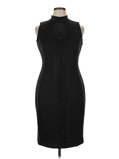 Pre-owned Andrew Marc Cocktail Dress In Black