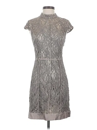 Pre-owned Andrew Marc Cocktail Dress In Gray