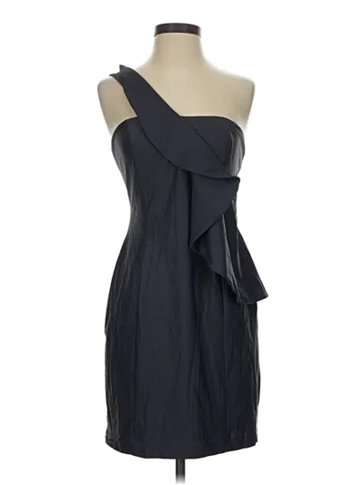 Pre-owned Andrew Marc Cocktail Dress In Gray