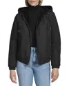 Andrew Marc Dalby Coat In Black