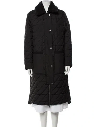 Pre-owned Andrew Marc Down Coat In Black