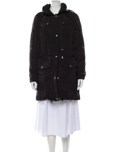 Pre-owned Andrew Marc Down Coat In Gray