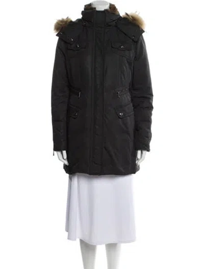 Pre-owned Andrew Marc Down Jacket In Black