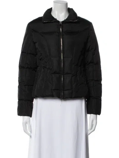 Pre-owned Andrew Marc Down Jacket In Black