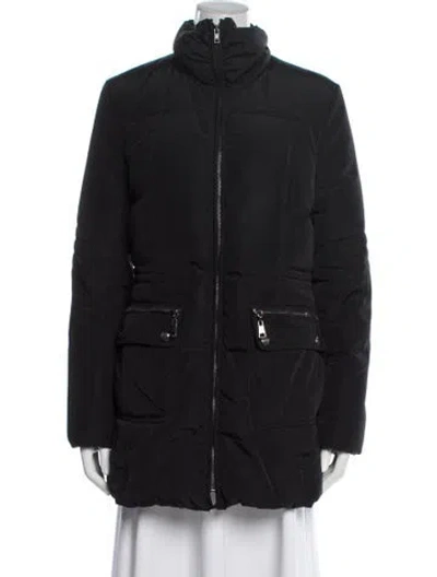 Pre-owned Andrew Marc Down Jacket In Black