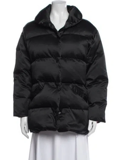 Pre-owned Andrew Marc Down Jacket In Black