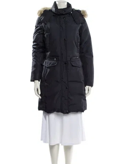 Pre-owned Andrew Marc Down Jacket In Blue