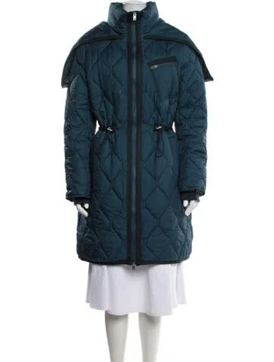 Pre-owned Andrew Marc Down Jacket In Blue