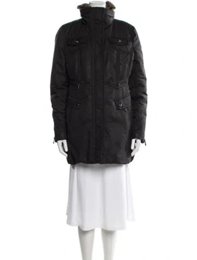 Pre-owned Andrew Marc Down Jacket In Gray