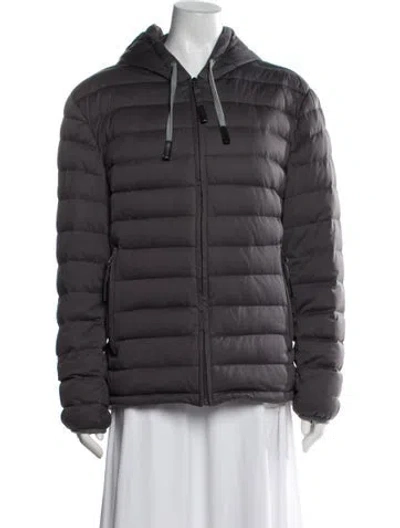 Pre-owned Andrew Marc Down Jacket In Grey