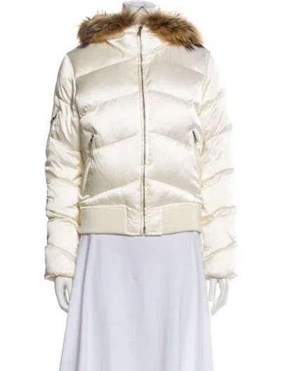 Pre-owned Andrew Marc Down Jacket In Neutral