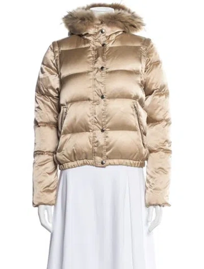 Pre-owned Andrew Marc Down Jacket In Neutral