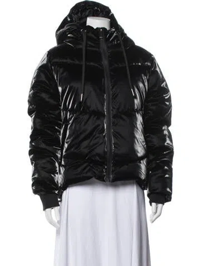 Pre-owned Andrew Marc Down Jacket W/ Tags In Black