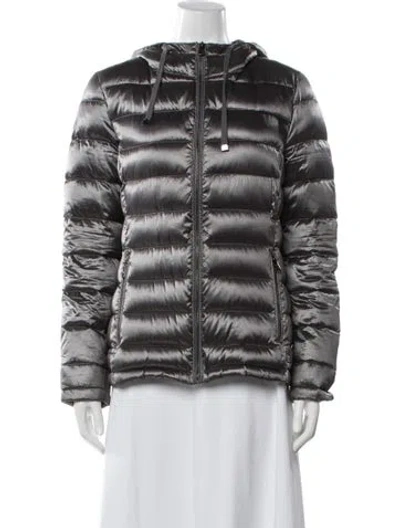 Pre-owned Andrew Marc Down Jacket In White