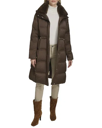 Andrew Marc Emery Luster Down In Brown