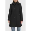 Andrew Marc Emmeline Wool Blend Coat In Multi