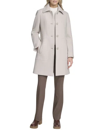 ANDREW MARC EMMELINE WOOL-BLEND SLIM COAT