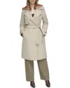 Andrew Marc Water Resistant Belted Trench Coat