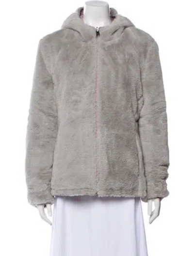 Pre-owned Andrew Marc Faux Fur Jacket W/ Tags In Multi