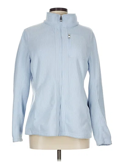 Pre-owned Andrew Marc Fleece Jacket In Blue
