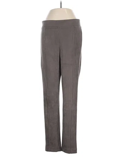 Pre-owned Andrew Marc For Costco Faux Leather Pants In Brown