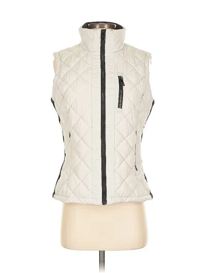 Pre-owned Andrew Marc For Walmart Vest In White