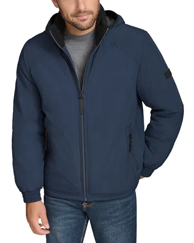 ANDREW MARC GATTON REVERSIBLE FLEECE JACKET