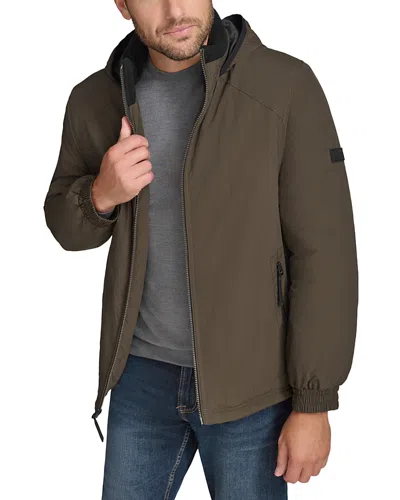 ANDREW MARC GATTON REVERSIBLE FLEECE JACKET