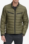 Andrew Marc Grymes Packable Quilted Puffer Jacket In Olive