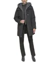 Andrew Marc Islee Coat In Black