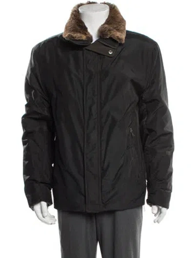 Pre-owned Andrew Marc Jacket In Blue