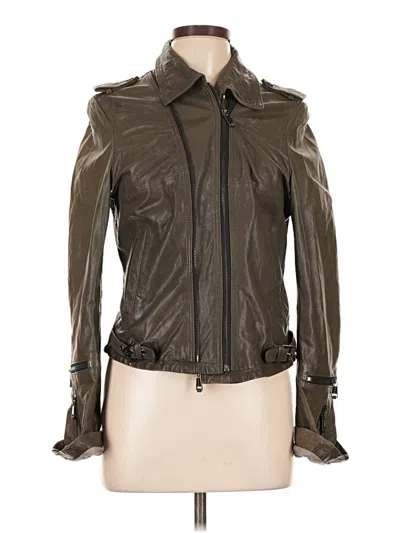 Pre-owned Andrew Marc Jacket In Brown