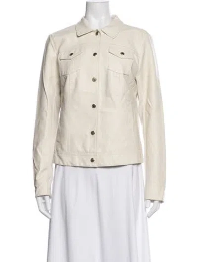 Pre-owned Andrew Marc Jacket In Neutral