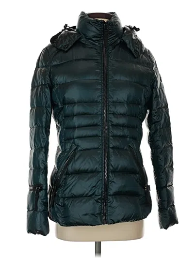 Pre-owned Andrew Marc Jacket In Teal