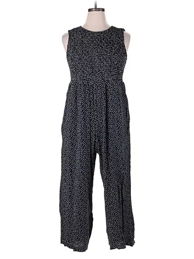 Pre-owned Andrew Marc Jumpsuit In Black