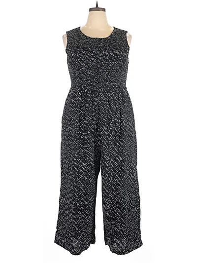 Pre-owned Andrew Marc Jumpsuit In Black