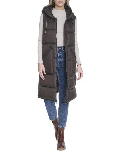Andrew Marc Kerr Vest In Green
