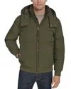 Andrew Marc Langham Bomber Jacket In Green