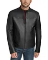Andrew Marc Macalister Racer Jacket In Black